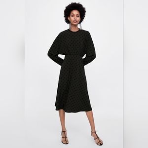 Nwt zara midi dress small